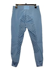 Ovation Riding Tights Pants Womens 28R Blue Mid Waisted 27.5” Inseam Full Seat