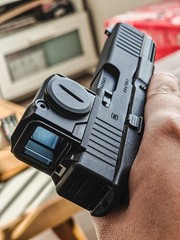Umarex GHK Airsoft Glock 17 Gen5 & Glock 45 MOS ACRO MPS Red Dot Adaptor Plate
