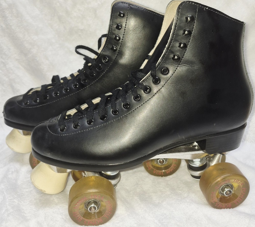 Riedell Roller Skates Men 10 Powell Bones Elite 62 MM 103A Sure Grip Super X7L