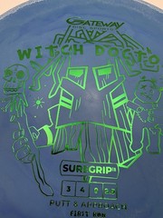 Gateway Discs Witch Doctor Suregrip FIRST RUN 3/4/0/2.5 BLUE 176g