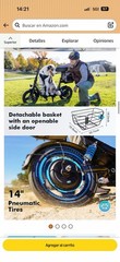 Gyroor C1S Electric Scooter Adults, 650W Folding, Basket, Dual Suspension, LCD