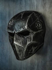 Custom Airsoft Mask Helmet Full Face BB Gun Halloween Costume Cosplay Black A24