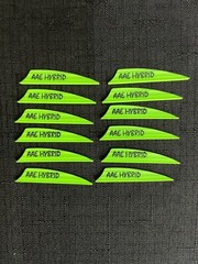 Arizona Archery AAE Hybrid 2.0 Shield Cut 1.95 Inch 12 Pack Vanes BRAND NEW