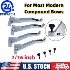 7/16 »Linear Bow Press Finger Kit w/Lock Screws For Most Modern Compound Bows