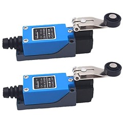 2PCS ME-8104 Momentary Limit Switch Travel Switch,Yusheng Adjustable Roller
