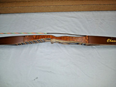CHARRON ARCHERY – CUSTOM LONGBOW 60″AMO LEFT HAND @ 40#