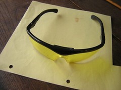 DAISY BB GUN RED RYDER, SAFETY, Shooters GLASSES