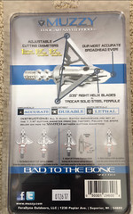 Muzzy Trocar Switch Adjustable Cutting Diameter 3 Blade 100 Grain NEW IN PACK