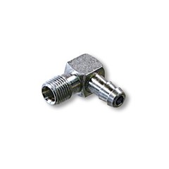 90 Degree Elbow 1/4″ Fuel Line Fitting (1/8» N.P.S.C.) Go Kart Mini Bike ATVs