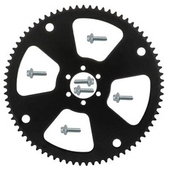 #35 75Tooth Chain Sprocket w/ Bolts fr Mini ATV Go Kart Quad Pocket Bike Chopper