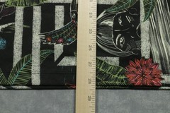 Adidas Shirt Womens XL Black Trefoil Logo Floral Geo Print Graphic Tee