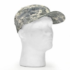Army Cap ACU Patrol Hat Nylon Cotton Ripstop Camo US Hunting Military Flat