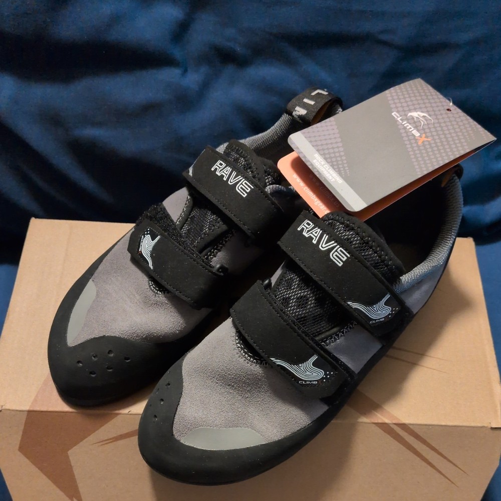 Climb X Rave Granite Climbing Shoes – Mens 8/ Womens 9