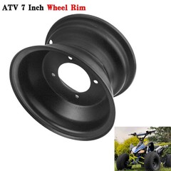 ATV 7 inch Rim (4 Holes) for Tire 16×8-7 Wheel Rim Hole Distance: 110mm 4 Lug