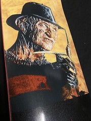 RARE Jim Greco Freddy Krueger Hammers Shaped Skateboard Deck Pearlescent