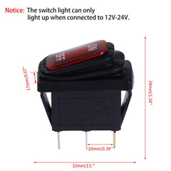 on off Power Reset Switch Replacement for Razor MX350 MX400 SX350 Dirt Bike RSF6