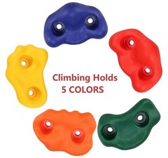 Yaegoo 25pcs Rock Climbing Holds, Rock Climbing Holds with Climbing Rope and …