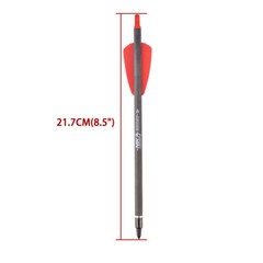 12Pcs 7.5″ Crossbow Bolts Carbon practice Arrows for Hunting Shooting Targeting