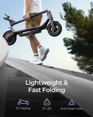 ELECTRIC SCOOTER 500W 30MILE FOR ADULT LONG RANGE COMMUTER ESCOOTER W/ APP