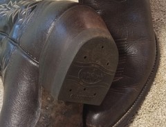 Mens Tony Lama 6213 Dark Brown Leather Western Cowboy Boots/Sz 10D