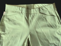 Ladies TAILORED SPORTSMAN light green beige BREECHES riding size 32