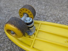 Vintage Variflex Vinyl Skateboard 23in 1980s Retro Original Chucks wheels