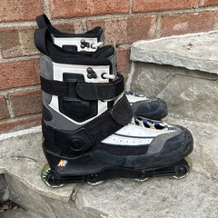 Vintage K2 King 55 Aggressive Inline Skates Blades Skate US Mens 8 Rare
