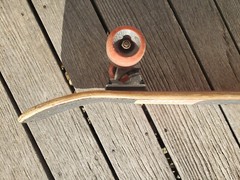 Vintage Santa Cruz Skateboards Everslick Independent Trucks Bullet 60mm 97A Good