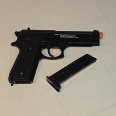 Lot of 2 Nice Pistols 6mm Taurus, Unmarked Air Soft Working Order