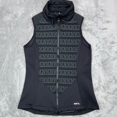 KERRITS Riding Vest Women’s Small Black Puffer Horse Equestrian Performance Zip