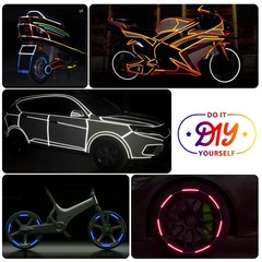 1PC 8m*1cm Reflective Safety Sticker Reflector Tape for Car Bike Traffic Warning