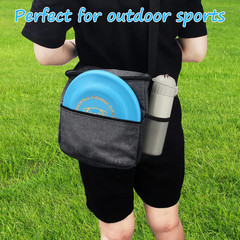 Cadet Disc Golf Bag, Portable Waterproof Disc Golf Bag with 10 Discs Capacity,