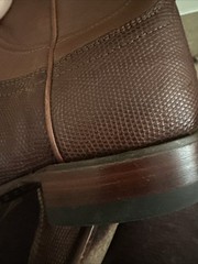 Tecovas The Nash Bourbon Lizard Dark Brown Men’s Western Boots Size 8.5 D