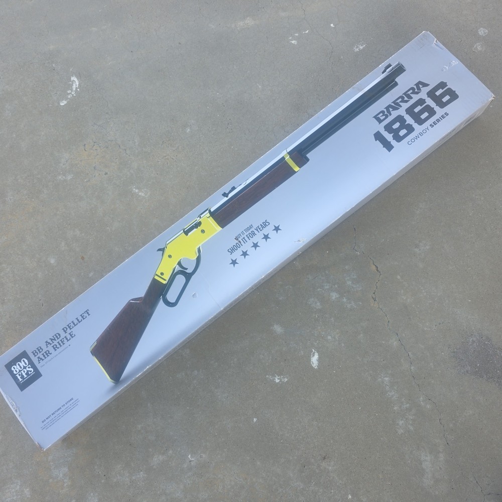 Barra Cowboy BB Pellet Air Rifle 1866 COWBOY SERIES 800fps New Open Box Unused