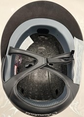 SAMSHIELD MISS SHIELD 2.0 SHADOWMATT/GLOSSY SPARKLING BLACK SIZE LARGE HELMET