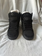 Osiris Clone Men’s Skateboarding Shoes Black Medium US Size 8.5 SKU 1223458