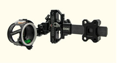 CBE TREK PRO 3V VERTICAL 3 PIN BOW SIGHT w/ LIGHT .010″ RH-NEW
