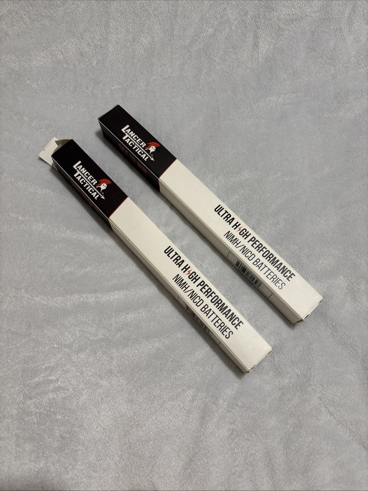 NEW! 8.4v 1600mAh Stick NiMh Batteries Lot of 2