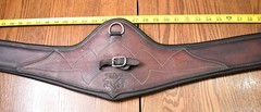 Voltaire, anatomical girth, brown, 52”, $460 for saddle