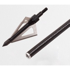 12x 100 Grain Archery Broadheads 2 Blade Arrowhead Crossbow Compound Bow Hunt