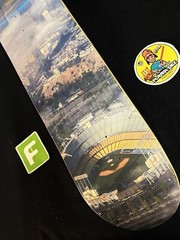 LIMITED EDITION Los Angeles Dodgers Stadium LA Skateboard Deck MLB Baseball
