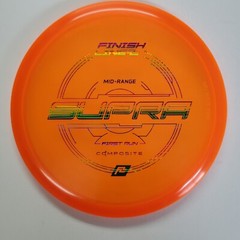 Finish Line – Composite Plastic Supra «First Run» 177 GRAMS. ORANGE w/ RAINBOW