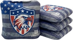 Professional Dual Sided Cornhole Bags- 16 oz 6×6 w/ Resin Fill – Official Tou…