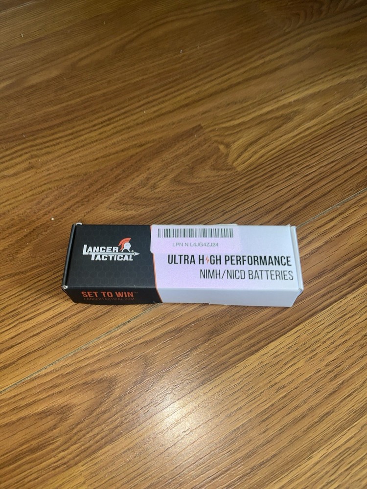 Lancer Tactical 9.6V 1600mAh NiMH BrickType Airsoft AEG Battery LT9.6V1600F
