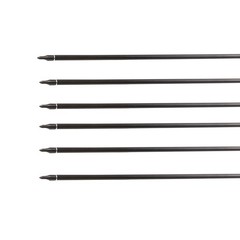 32 Inch Carbon Archery Arrows，Spine 400 with Removable Tips, 4inch Turkey Fea…