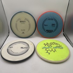 Mvp Axiom Putter & Midrange Lot Of 4 – Eclipse Envy, Envy, MVP Open Hex, Glitch