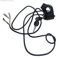 Electric scooter Throttle Digital Battery Voltage Display Switch Power with Key