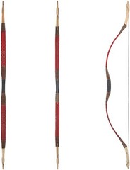 30-60Lbs Handmade Traditional Snakeskin Pattern Mongolia Longbow Ancient Longbow