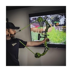 AccuBow 2.0 Virtual Archery Gaming & Shooting, 10–70lbs Adjustable Resista