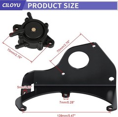Throttle Plate Linkage Bracket Kit For Predator 212cc GX160 CT200U KT196 Go Kart